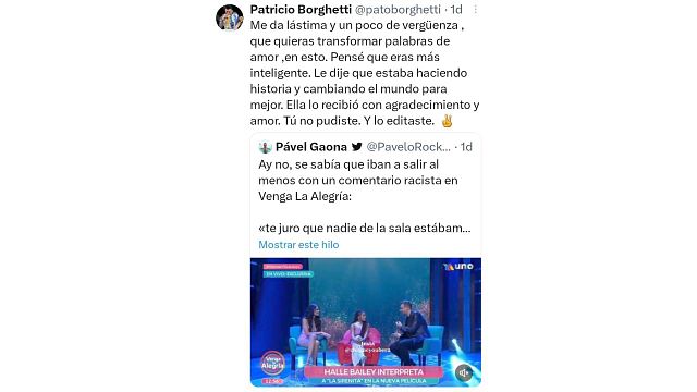 La Sirenita': Pato Borghetti responde críticas tras polémico ...