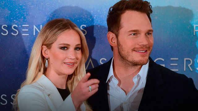 Jennifer Lawrence se emborrachó para hacer escena sexual con Chris Pratt noticias imagen