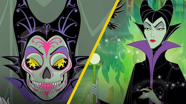 Así se verían Maléfica y las villanas de Disney si fueran calaveras de azúcar en tu ofrenda noticias imagen