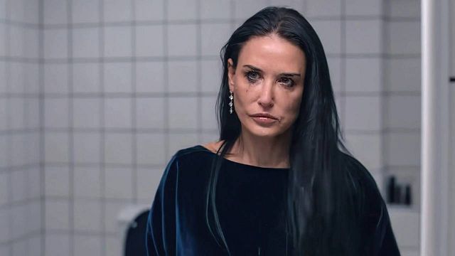 "Nunca serás suficiente, pero puedes conocer tu valor si dejas de compararte": El emotivo discurso de Demi Moore en los Golden Globes 2025