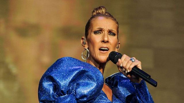 Celine Dion, intérprete de 'Titanic', padece enfermedad de estatua humana