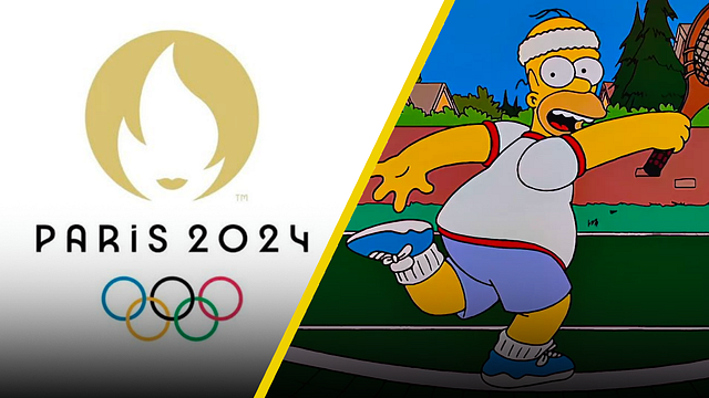 Así se verían ‘Los Simpson’ compitiendo por una medalla en los Juegos Olímpicos París 2024