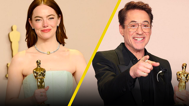Así vivieron Emma Stone y Robert Downey Jr. las fiestas privadas del Oscar 2024 noticias imagen