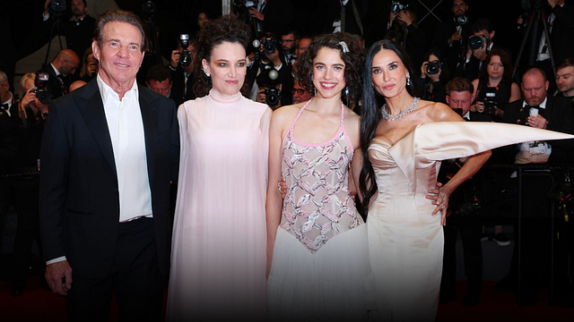 Demi Moore y el resto del elenco de 'The Substance' deslumbraron con su llegada a Cannes 2024 noticias imagen