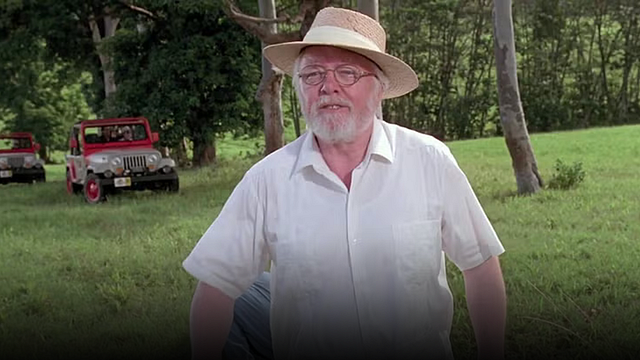 Justo al comienzo de 'Jurassic Park', este brillante detalle muestra que John Hammond no sabe lo que está haciendo