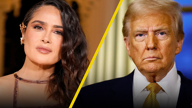 Salma Hayek reveló que Donald Trump intentó conquistarla cuando tenía novio noticias imagen