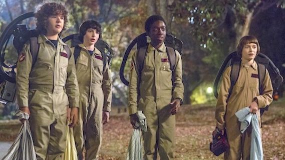 'Stranger Things': Video secreto de los niños como Ghostbusters