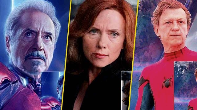 Así lucen algunos superhéroes de Marvel y DC de viejitos noticias imagen