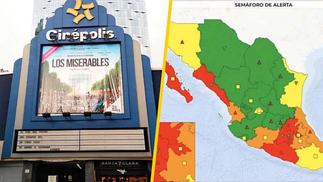 Anuncian regreso escalonado a los cines en México noticias imagen