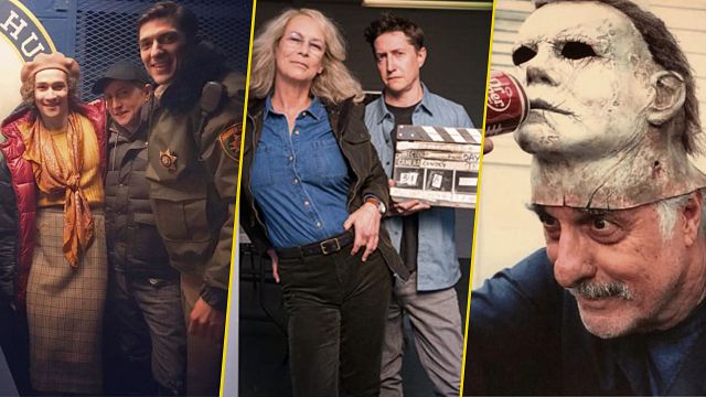 'Halloween' (2018): 15 fotos detrás de cámaras sólo para fans de la película que está en Netflix noticias imagen
