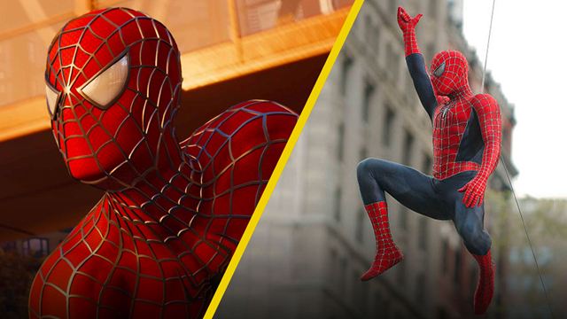 10 imágenes detrás de cámaras de 'Spider-Man' con Tobey Maguire que jamás habías visto