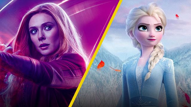 ¿Elsa como Wanda Maximoff? Así se verían algunos personajes de Disney como superhéroes de Marvel