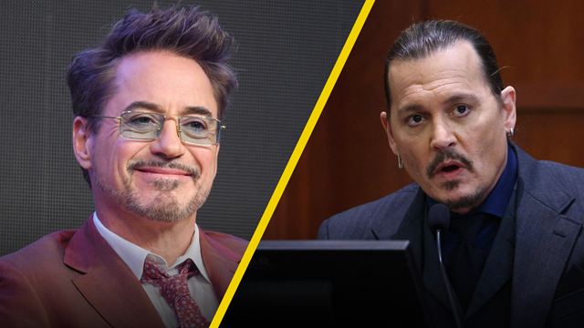 Robert Downey Jr. felicitó a Johnny Depp por ganar el juicio contra Amber Heard