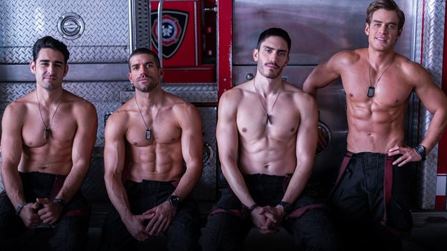 El elenco de 'Donde hubo fuego' explica por qué los bomberos aparecen semidesnudos