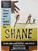 Cartel de Shane, el desconocido