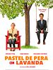 Cartel de Pastel de pera con lavanda