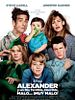 Cartel de Alexander y un día terrible, horrible, malo... ¡muy malo!