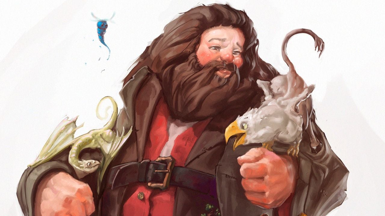 ¿Mejor que Robbie Coltrane? Así luce Nick Frost como Hagrid en la nueva ...