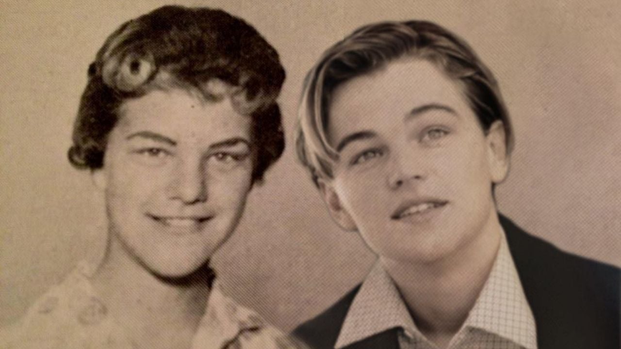 Judy Zipper y Leonardo DiCaprio.