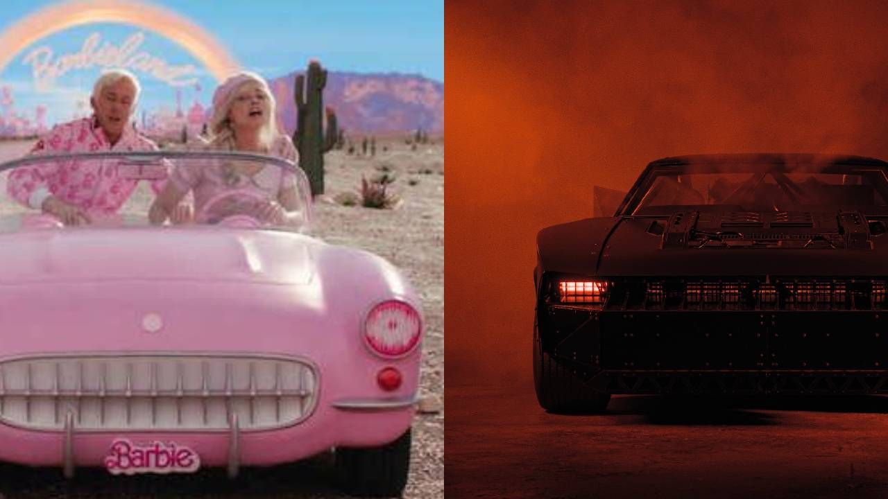El parecido del auto de Barbie con el Batimovil