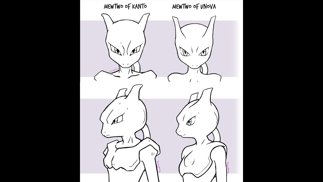 Los dos Mewtwo.