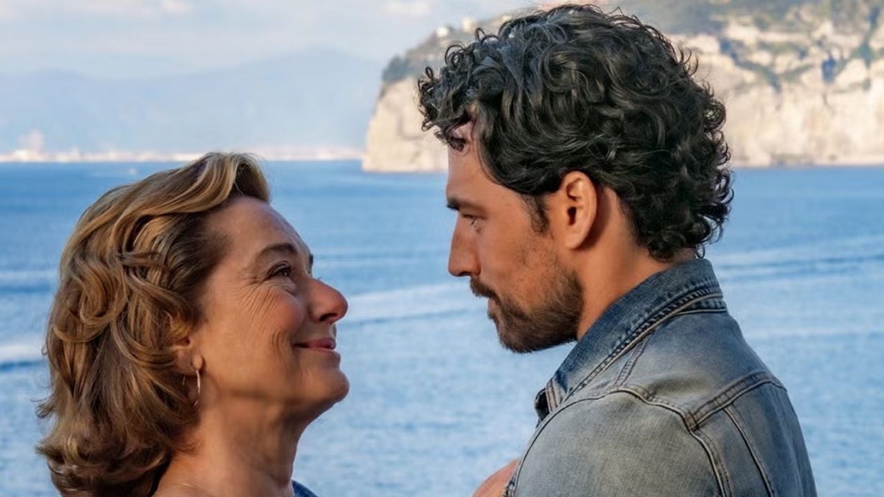  Monica Guerritore y Giacomo Gianniotti.