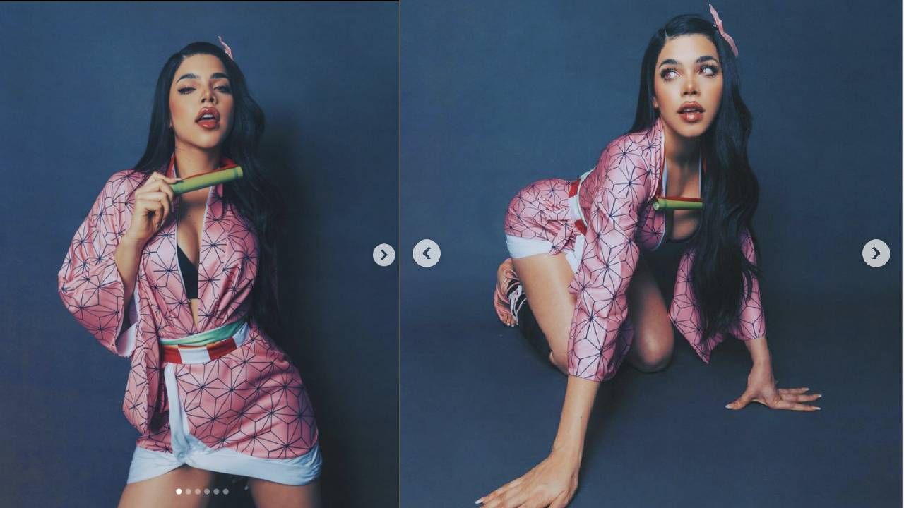 Su varita de bambu para no beber sangre