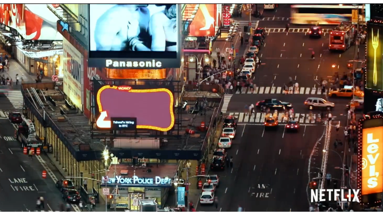 Times Square de los años 80's. 