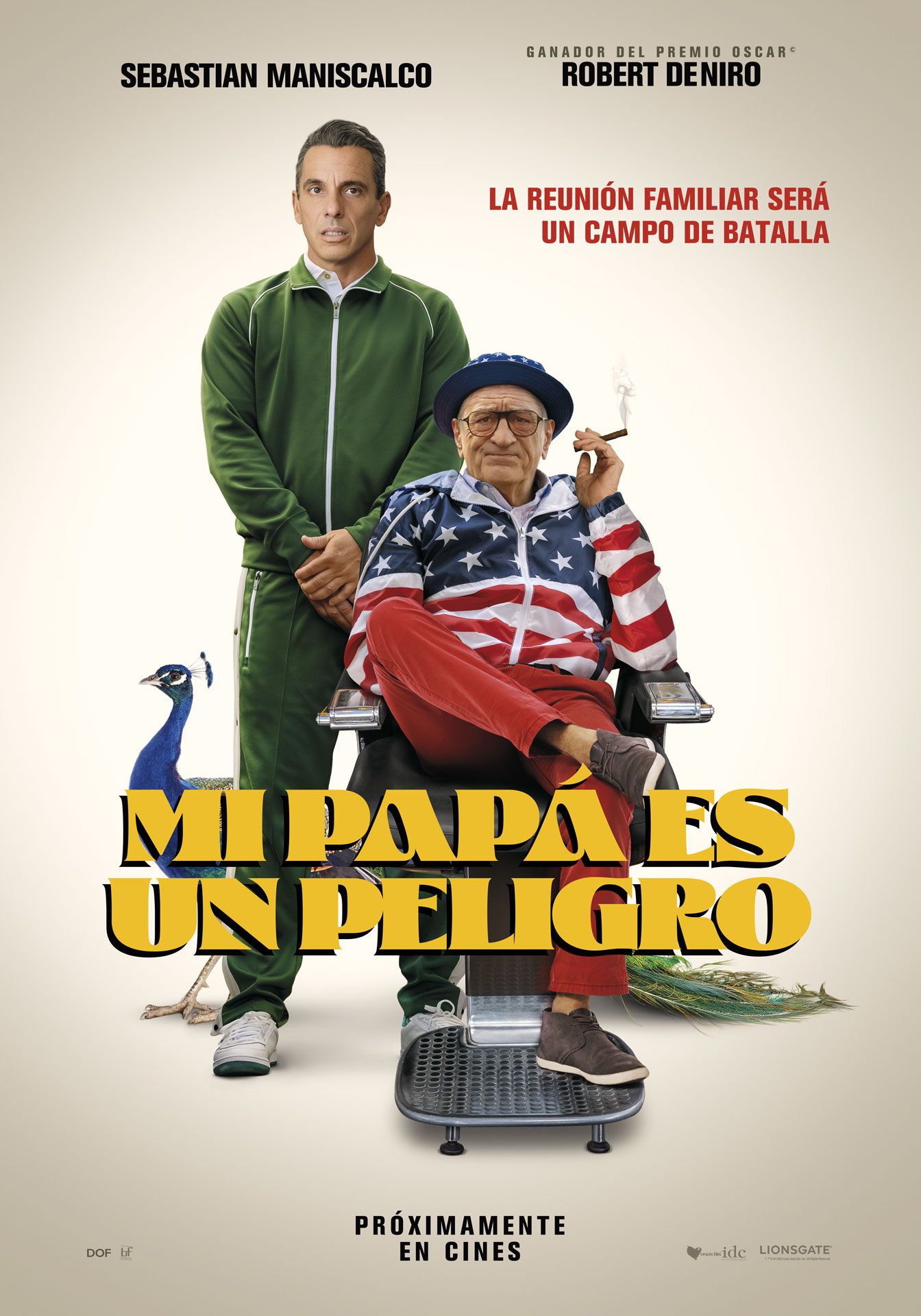 Este es el primer póster de 'Mi papá es un peligro'