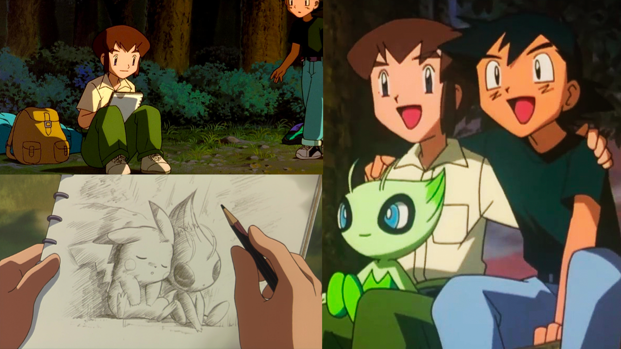 Sammy se convierte en el profesor Oak en el futuro.