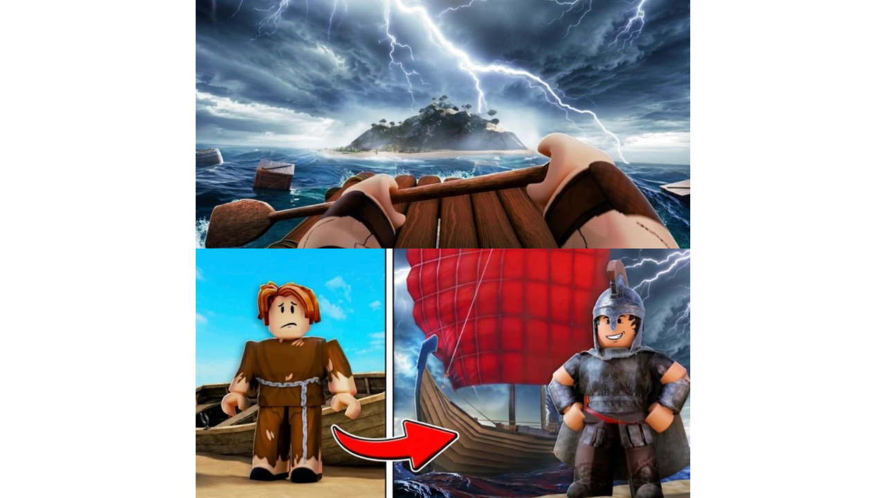 The Odyssey: Defy the Gods de Roblox. 