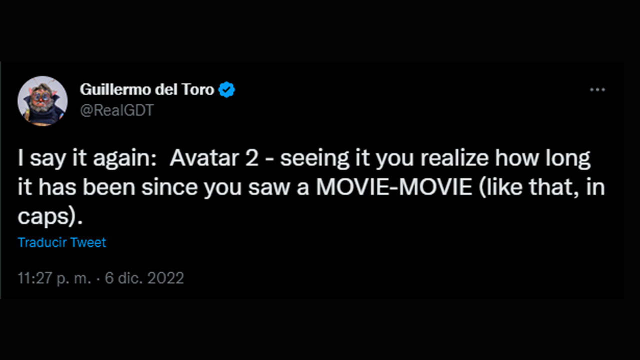 Guillermo del Toro tiene una amistad con James Cameron.