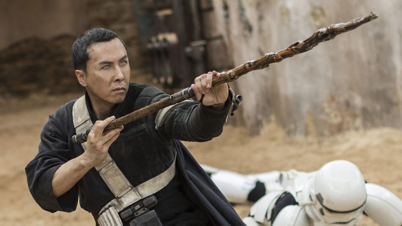 El actor da vida a Chirrut Imwe en 'Rogue One: Una historia de Star Wars'.