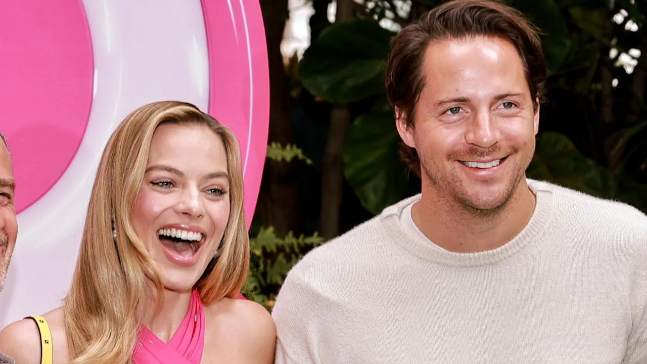 Margot Robbie y su esposo, quien estuvo en 'Harry Potter y el prisionero de Azkaban'.