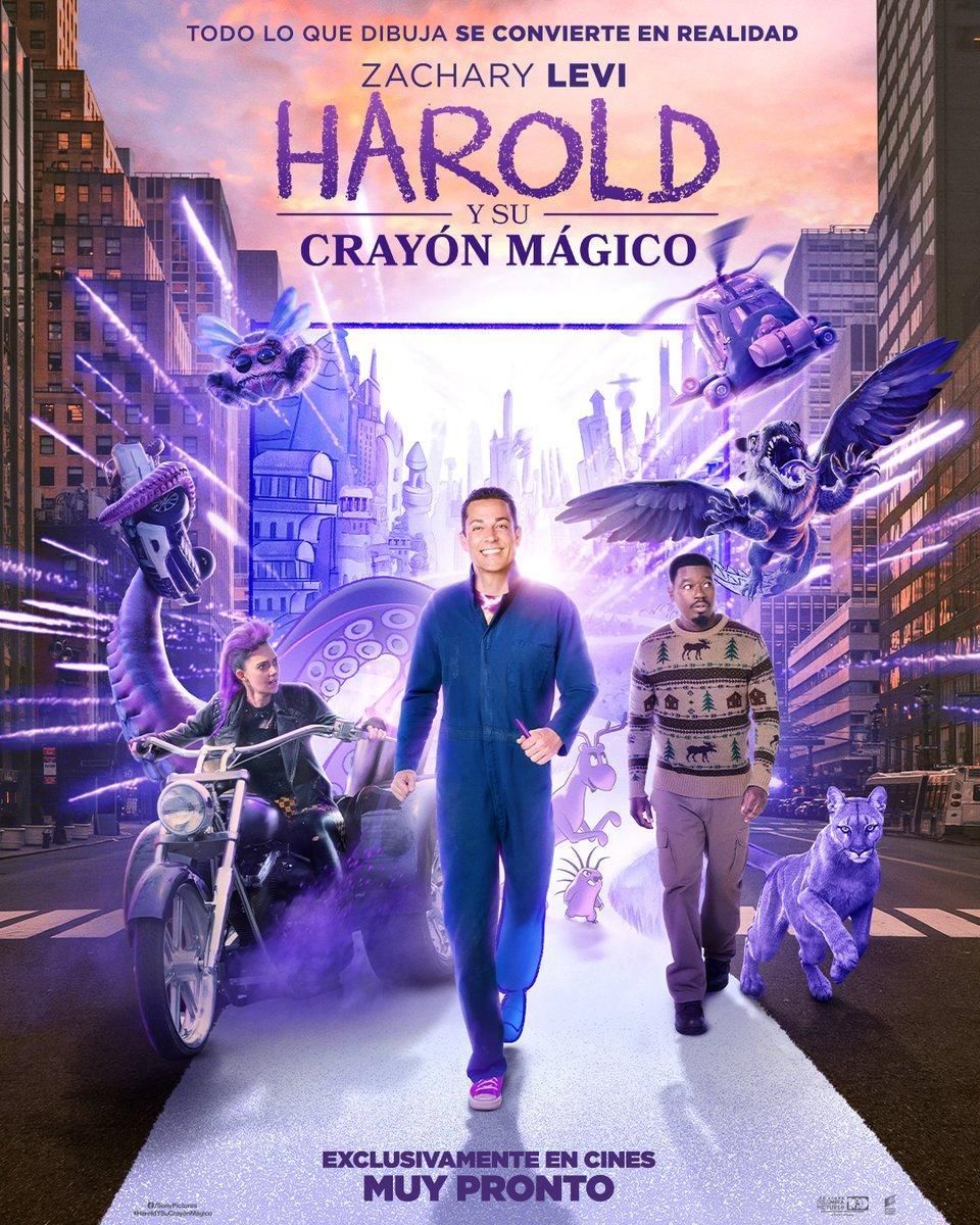 Harold y su crayón mágico - Película 2024.mx