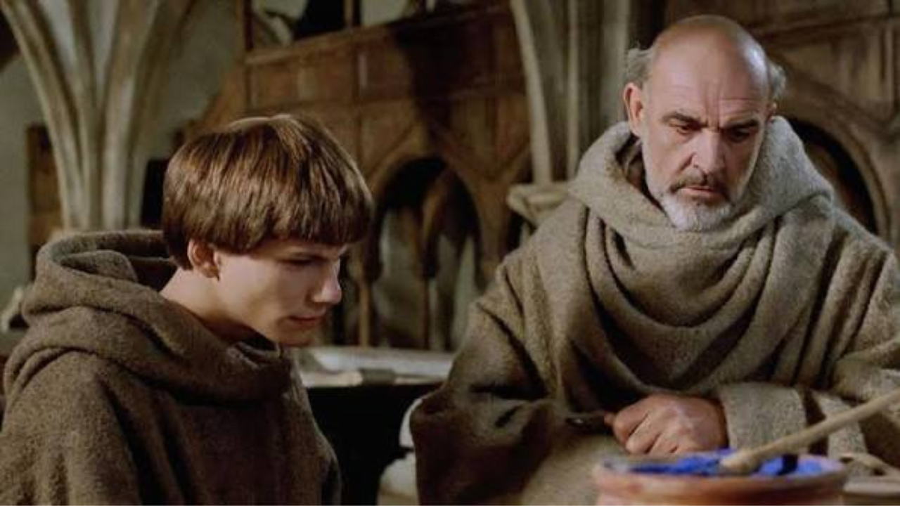 Christian Slater y Sean Connery.