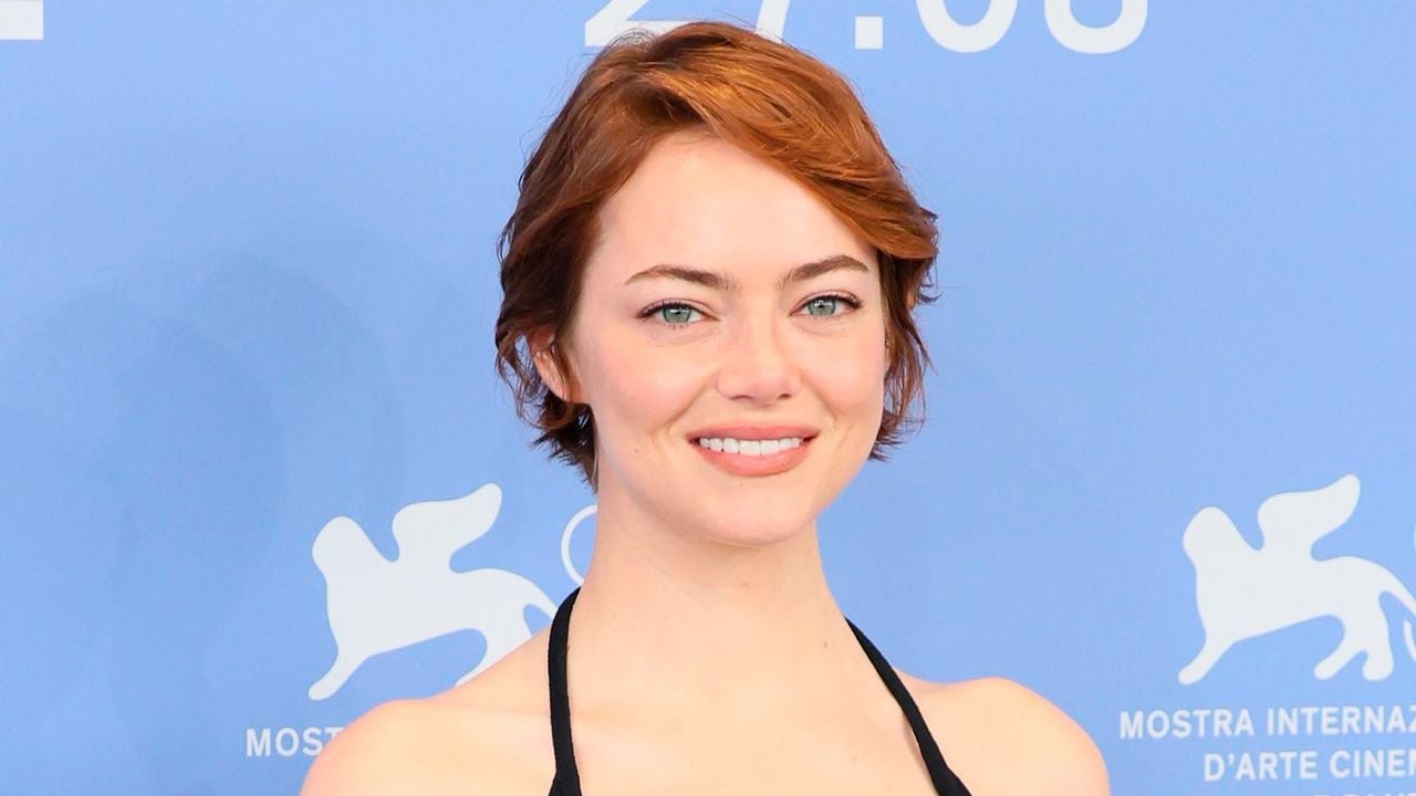 Emma Stone en Venecia, a finales de agosto 2025