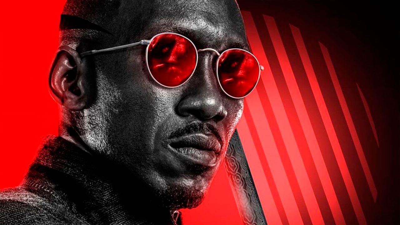 Este es un fan arte de Mahershala Ali como Blade