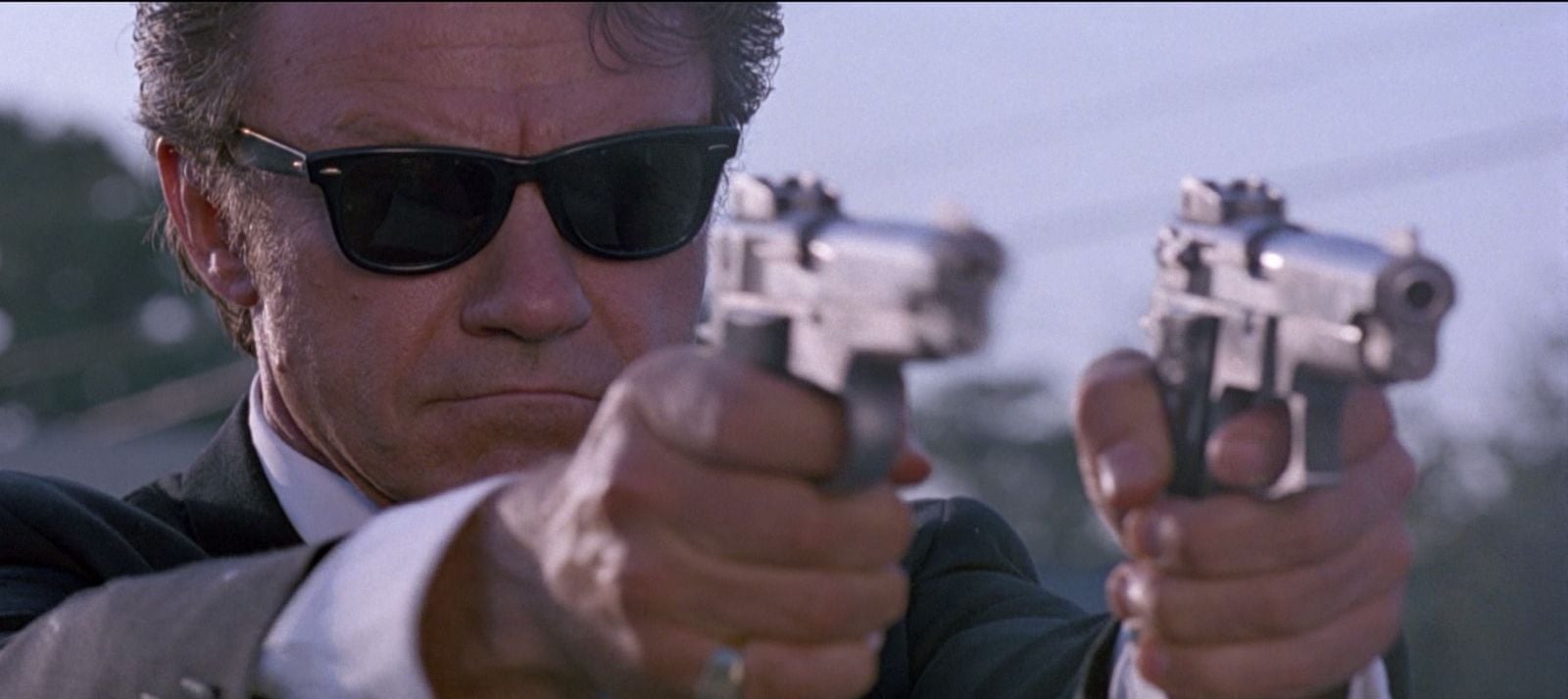 Harvey Keitel en 'Perros de reserva' (1992).