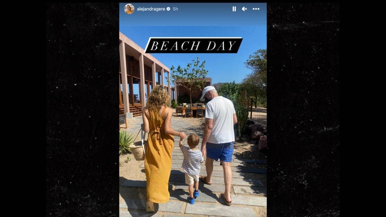 Richard Gere y su familia en México