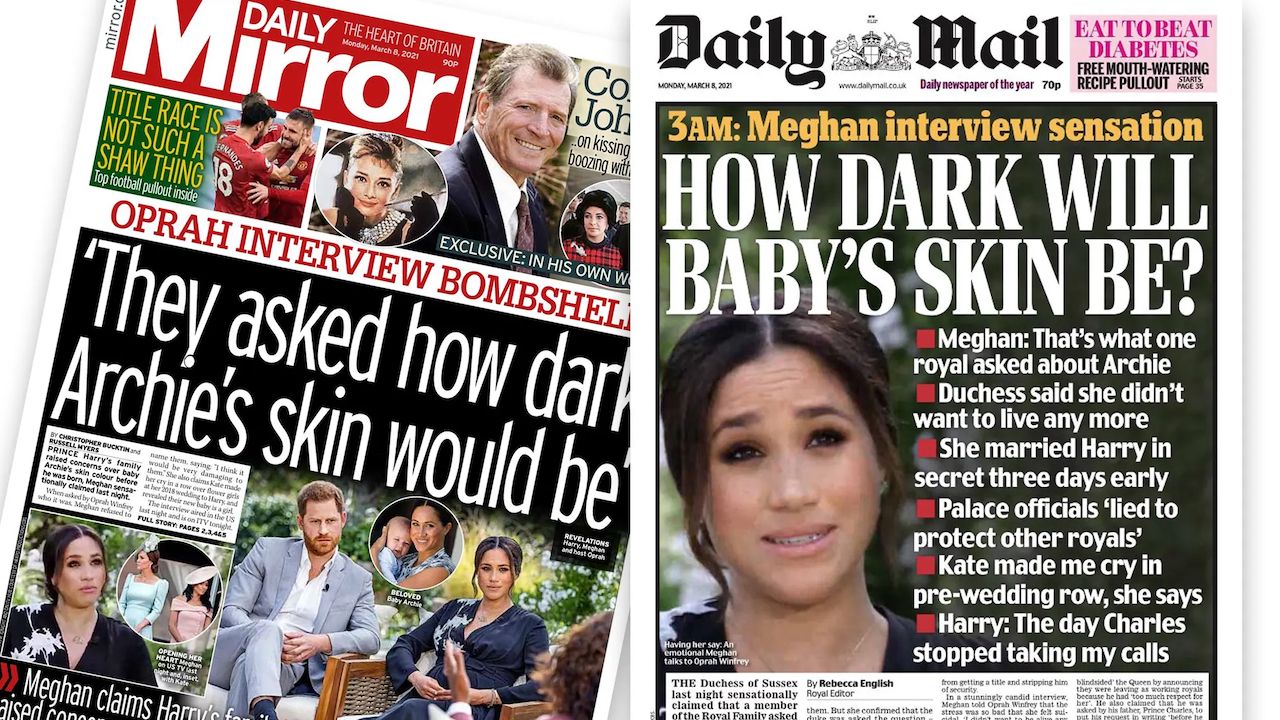 Titulares en la prensa de Reino Unido.