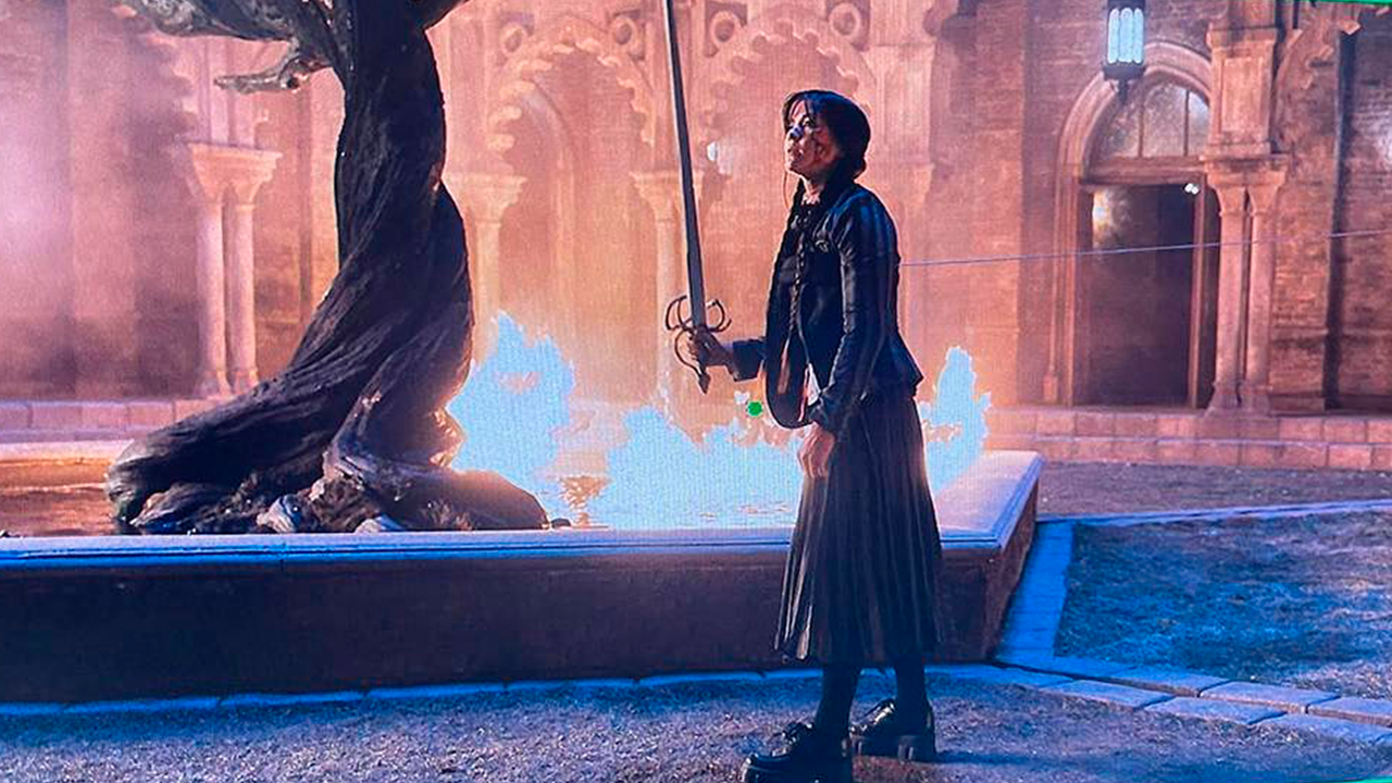 En su cuenta de Instagram puedes ver escenas detrás de cámaras de la batalla final.