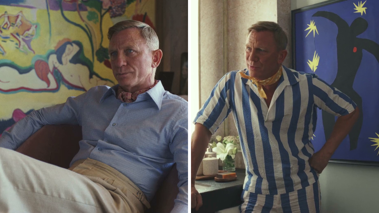 Dos pinturas de Henri Matisse: 'La alegría de vivir' (izquierda) e 'Ícaro' (derecha).