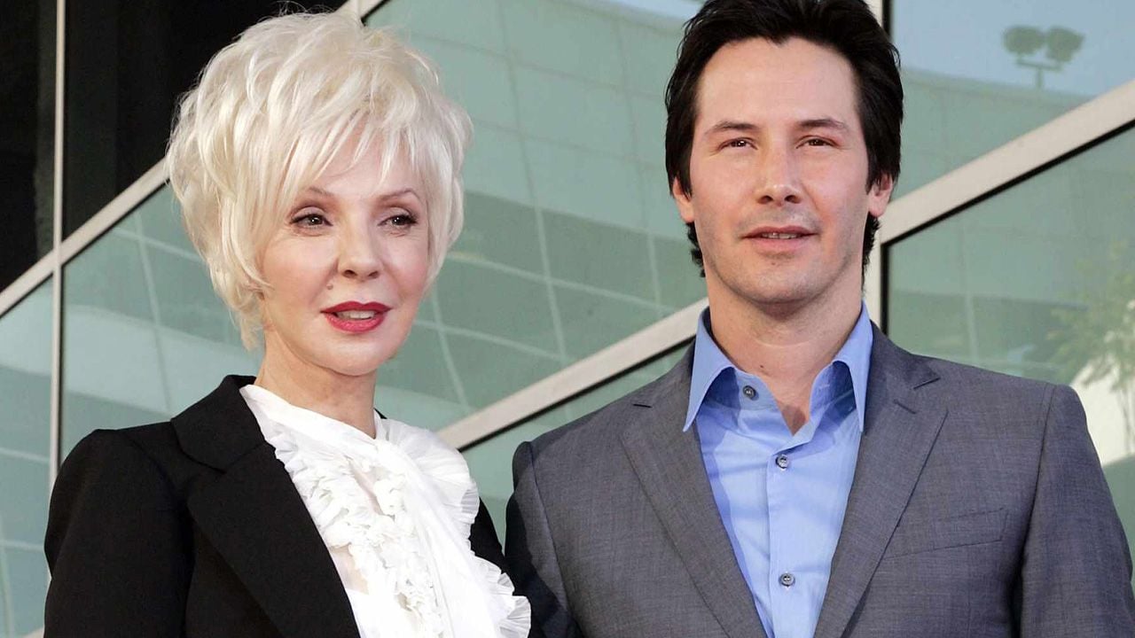 Keanu Reeves y su madre, Patricia Taylor.