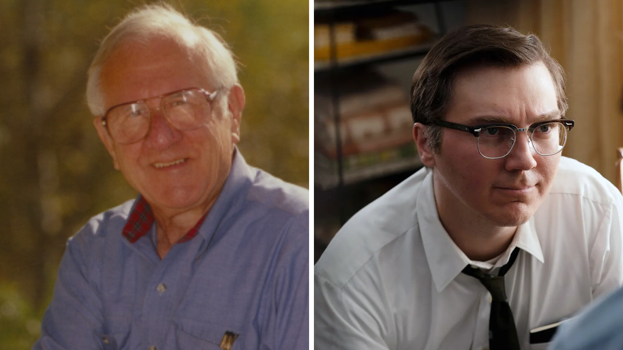 A la izquierda, Arnold Spielberg; a la derecha, Paul Dano en 'Los Fabelman'.