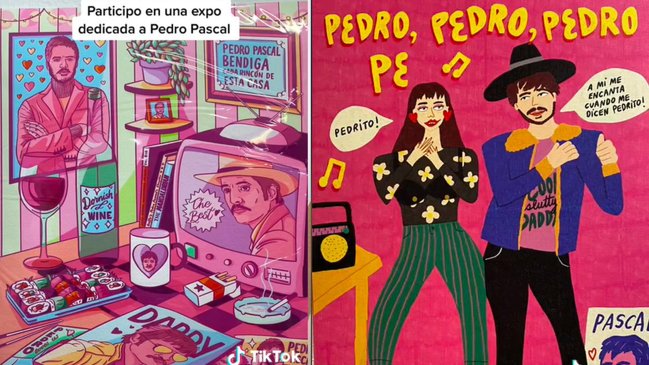 Las ilustraciones están inspiradas en momentos icónicos del actor.