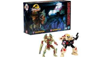 Paquete de Transformers de Jurassic Park
