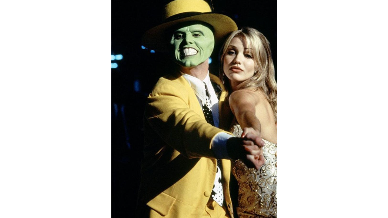 Jim Carrey y Cameron Diaz en 'La Máscara'. 