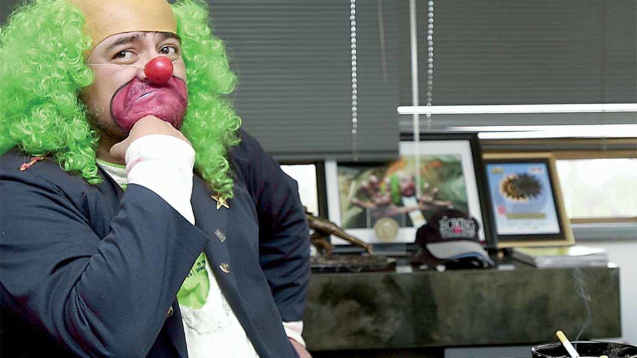 El personaje de Víctor Trujillo.