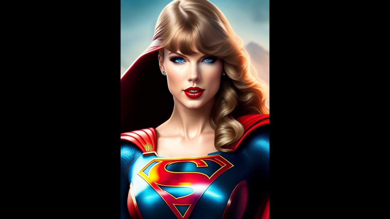 Inteligencia Artificial Muestra Cómo Se Vería Taylor Swift Como Supergirl En The Flash 7251